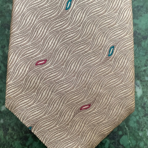 Vintage Men's Silk Designer Neckties/Lot of 10 - Picture 5 of 16